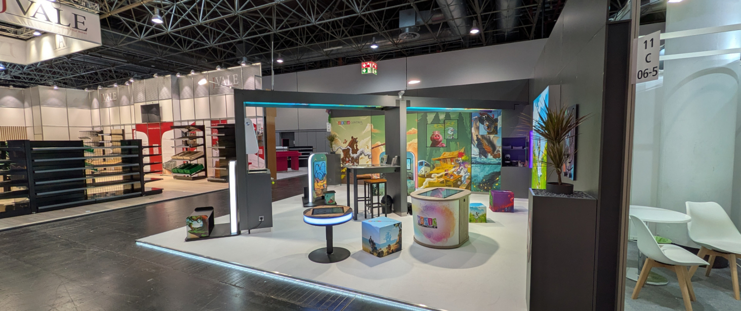 OrgaControl auf der Euroshop 2026 - interaktive Kinderspielecken und Kinderterminals für Retail und Gastronomie