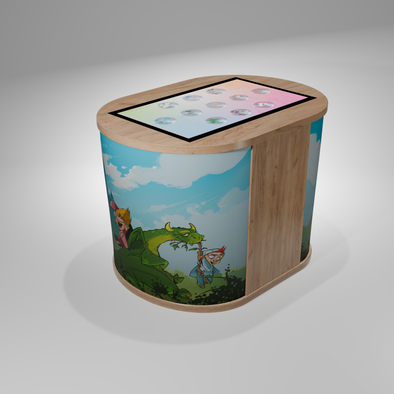 digitaler Spieltisch Magic PlayTable deluxe Ritter