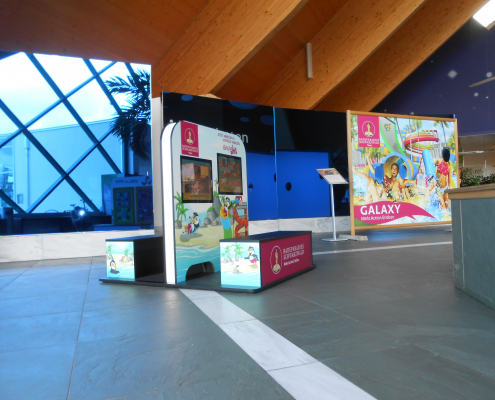 MyKIdsCorner squad im Badeparadies Schwarzwald Kinderspielecke MyKidsCorner squad Kindercomputer Touchscreen Kinderterminal Badeparadies Schwarzwald