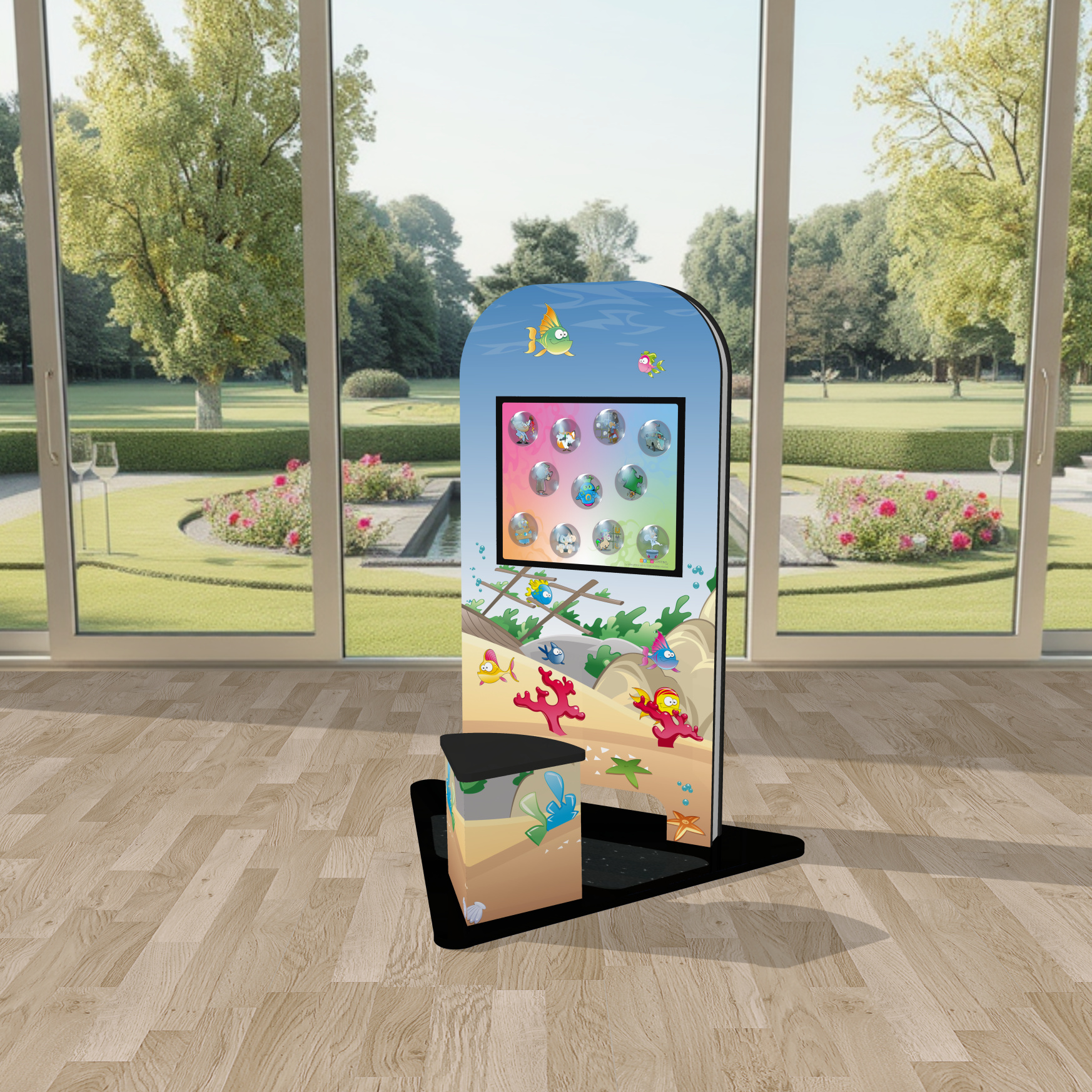 MyKidsCorner smart Ocean Kinderterminal Kindercomputer Touchscreen Kinderspielecke