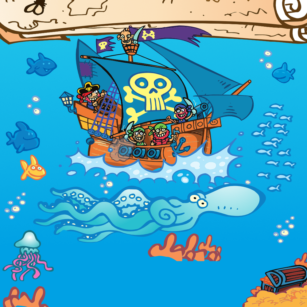 Dekor Piratenschiff