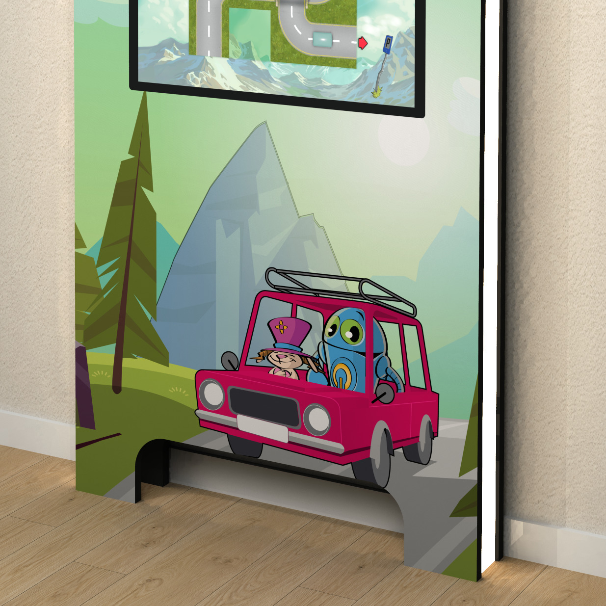 RoadTrip_OC_Wiebke_magicwall_deluxe_3-square Dekor RoadTrip OC und Wiebke