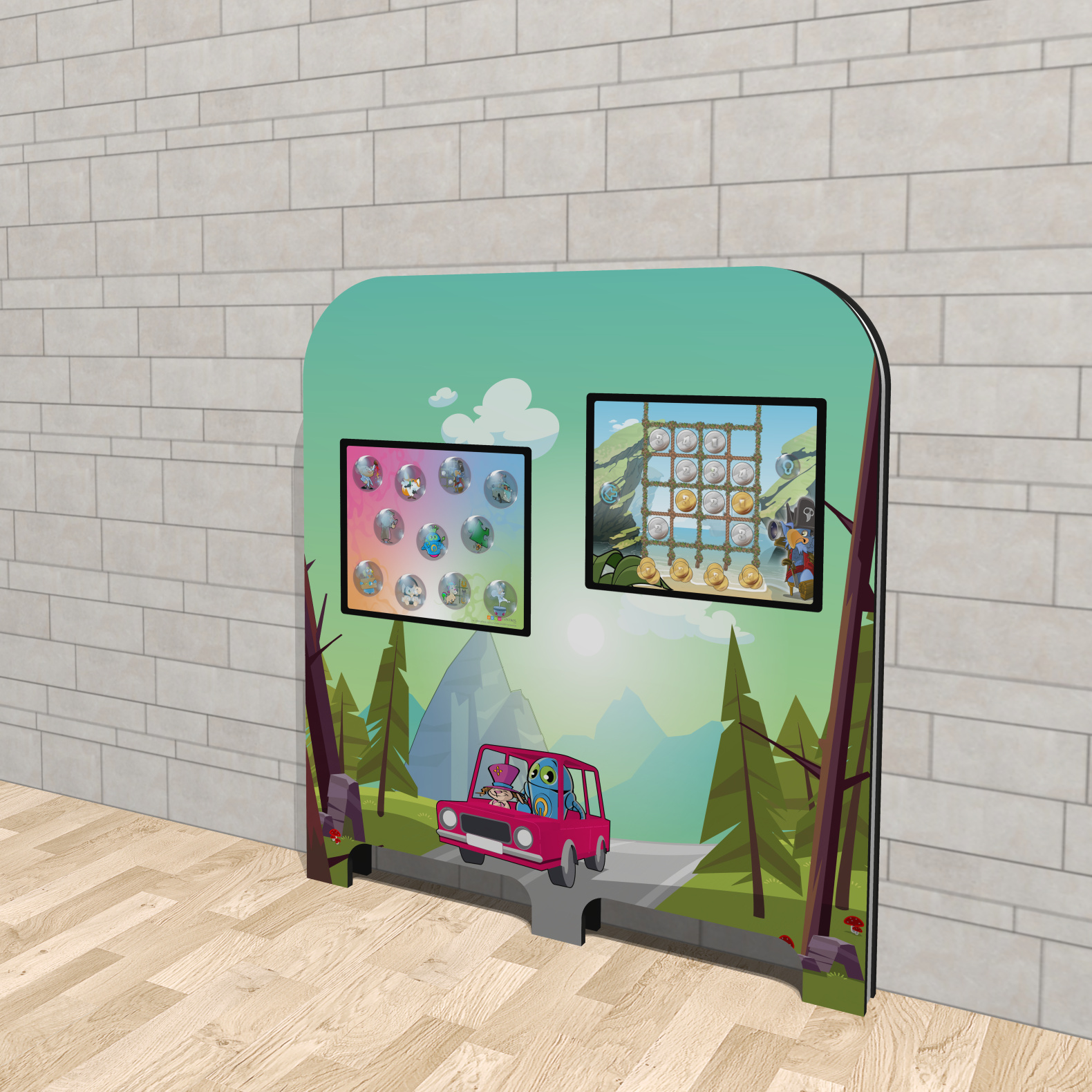 Magic Wall superior OC & Wiebke Kinderterminal Kindercomputer Touchscreen Kinderspielecke