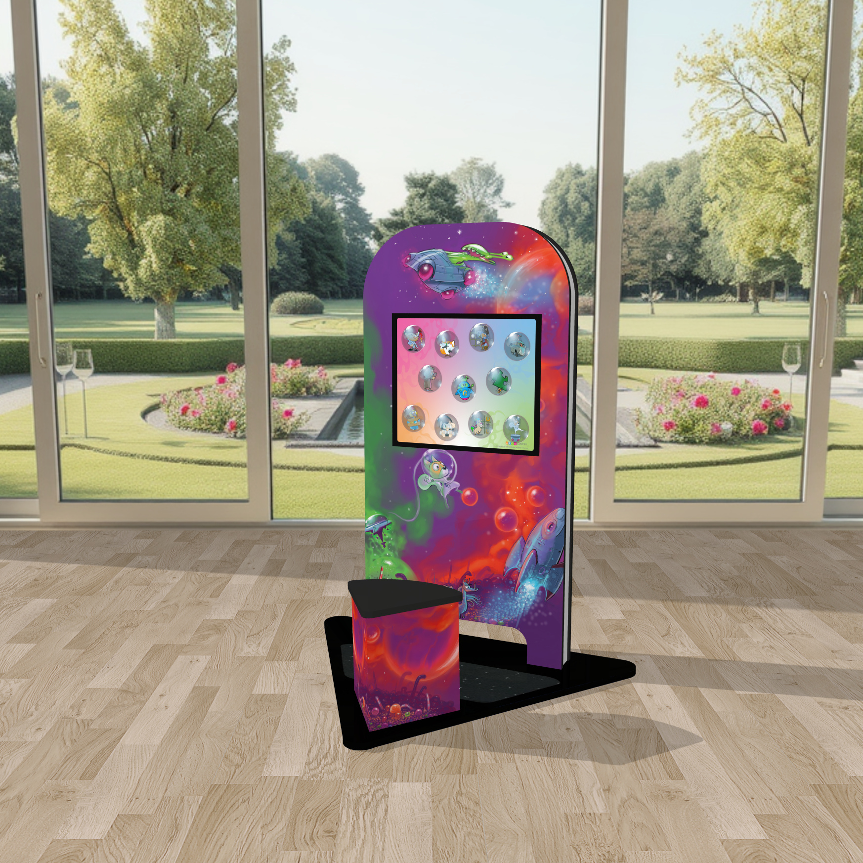 MyKidsCorner smart Space Kinderterminal Kindercomputer Touchscreen Kinderspielecke